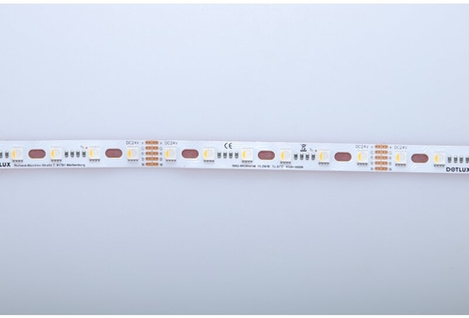 Dotlux LED-Streifen CURVE 96W RGBW 5m-Rolle Frontansicht