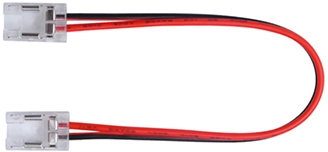 Kabelverbinder für 10mm COB-Streifen, einfarbig, Frontansicht