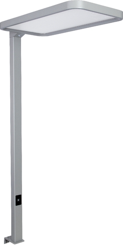 LED-Tischleuchte Dotlux STUDIOdesk 80W 4000K dimmbar Frontansicht