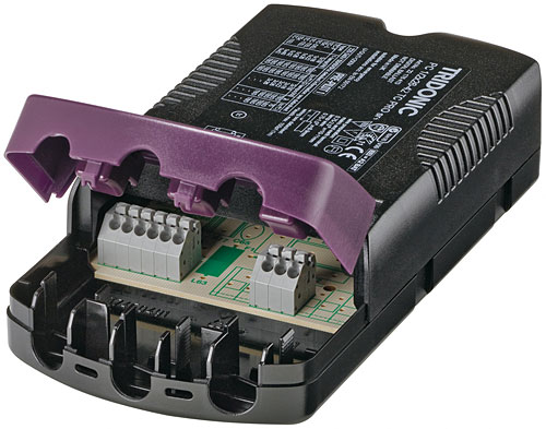 Tridonic Betriebsgerät PC 1x18 TC TOP sr Frontansicht