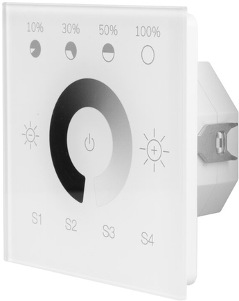 Ledvance MCU TOUCH DALI-2 Dimmer für DALI-2-Systeme Frontansicht