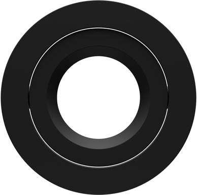LED-Ringlicht mit verstellbarem Lichtstrahl, IP65 geschützt, Frontansicht