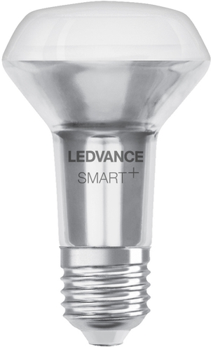 LED-Smart-Lampe mit RGBW-Funktion, smarte Beleuchtung, Frontansicht