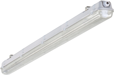 Deckenleuchte MAH PLUS mit 4 LED-Lampen in Frontansicht