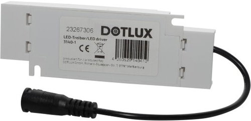 Dotlux LED Netzteil 16W dimmbar Phasenabschnitt Frontansicht Produktfoto