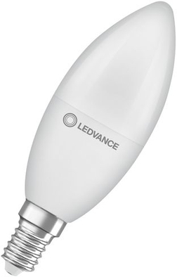 LED-Glühbirne E14 7.5W warmweißes Licht Frontansicht