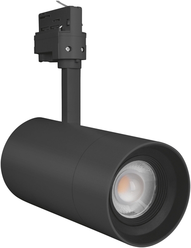 LED-Spot mit Zoomfunktion und Dimmfunktion in Schwarz