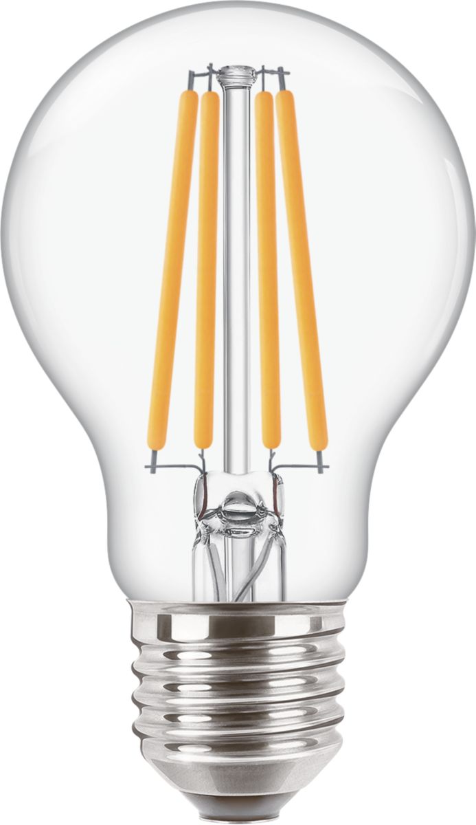 Philips LED-Lampe CorePro in Frontansicht, 100W, warmweißes Licht