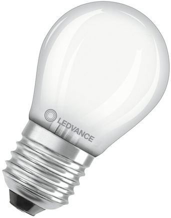 LED CLP40 Glühbirne E27 4W warmweißes Licht Frontansicht