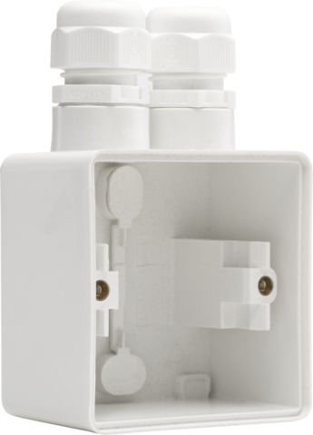 Produktfoto Frontansicht Niko Hydro Box 1 Gang 2 Eingang Schalter