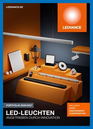 LEDVANCE LED Leuchtenkatalog 2025 Frontansicht Produktfoto