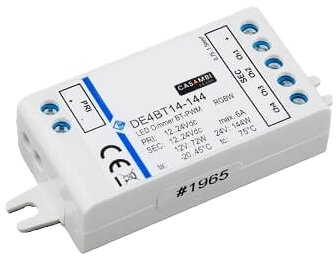 Dotlux CASAMBI PWM-Dimmer 12-24V 4-Kanal max. 144W Frontansicht