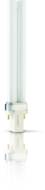 Philips Actinic BL PL-S 9W/10/2P Speziallampe Frontansicht
