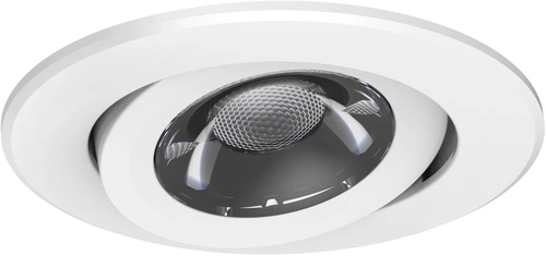 Philips LED-Leuchte RS156B Frontansicht mit warmweißem Licht