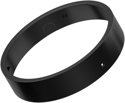 LED-Ringlicht 250 mm schwarz für Fotografie und Videografie Produktfoto Frontansicht