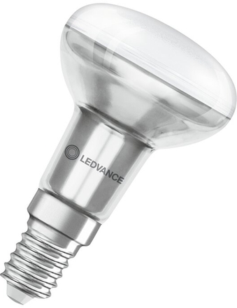 LED-Lampe E14 Sockel 1.5W warmweiß 2700K Frontansicht