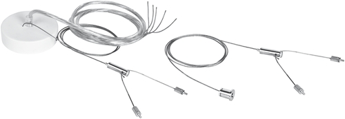 Ledvance Lichtband LN INDV DALI SUSPENSION KIT Frontansicht