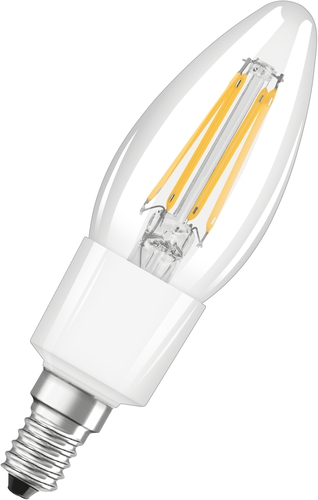 LED-Smart-Birne, dimmbar, Frontansicht