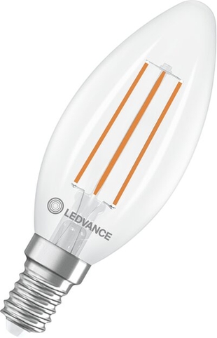 LED-Lampe E14 3.8W 827 Filament Frontansicht