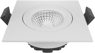 Sigor Einbauspot 6W 3000K dimmbar Frontansicht