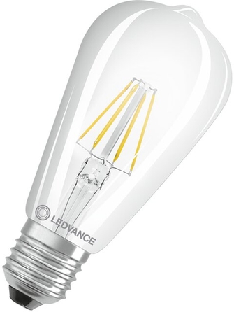 LED Glühbirne E27 4W 827 Filament Frontansicht