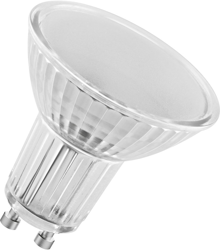Osram LED-Lampe GU10 Frontansicht 4,3W warmweiß