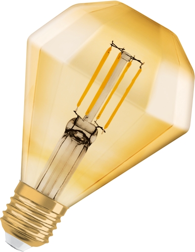LED-Lampe von Ledvance, 4,5W, warmweißes Licht, Frontansicht