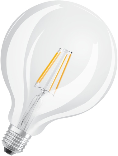 Osram LED-Lampe LEDPG12560 6,5W 230V FILE27 Frontansicht