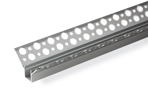 Rutec ALU-Profil Unterputz 13/14UE1 2 Meter Frontansicht