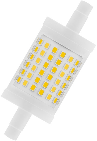LED LINE78 R7S Halogenersatzlampe 11.5W 827 Frontansicht