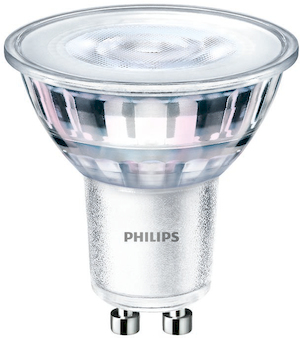 Philips LED-Lampe Corepro LEDspot GU10 Frontansicht
