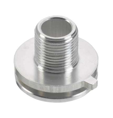 Nordic Aluminium Stromschienensystem XTSA 55/12-9 M13 Schienenzubehör Alu/Grau Frontansicht