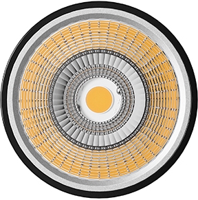 Sigor Fusion HLO Reflektor 60° mit Hocheffiziente Linsen Optik Frontansicht