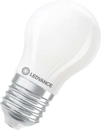 LED-Lampe mit dimmbarer Warmweiß-Lichtfarbe in Frontansicht