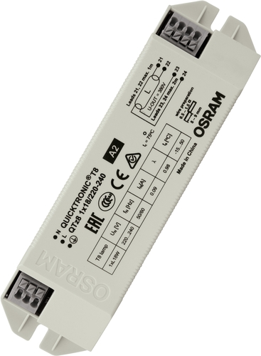 Osram QTZ8 Betriebsgerät Frontansicht für LED-Beleuchtung
