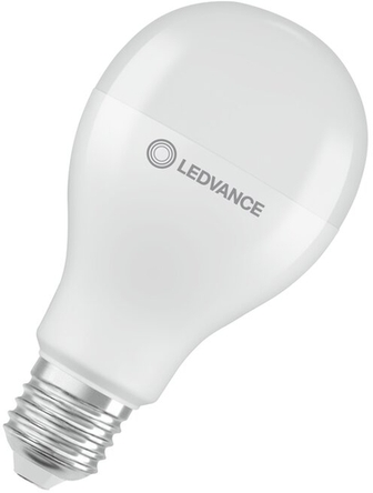 LED-Lampe E27 19W 827 FR Frontansicht