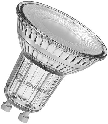 LED GU10 Strahler 4.3W 827 Warmweiß Frontansicht