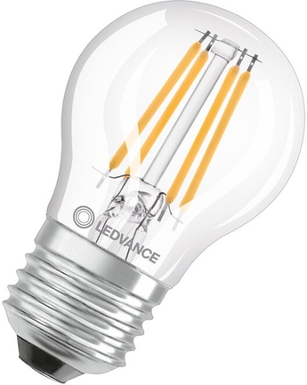 LED-Lampe E27 mit dimmbarer Funktion, Frontansicht