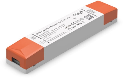 Sigor LED Netzteil Powerline Treiber DALI-2 60W 24VDC Frontansicht