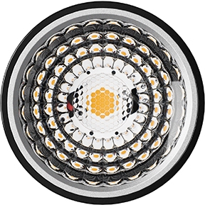 Sigor Fusion HRO Reflektor 60° mit Hocheffizienz-Optik Frontansicht