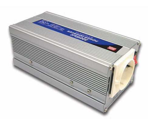 DC/AC-Wandler 300W 12V/230V Frontansicht Produktfoto