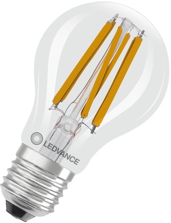 LED-Glühbirne E27 9.5W dimmbar warmweißes Licht Frontansicht