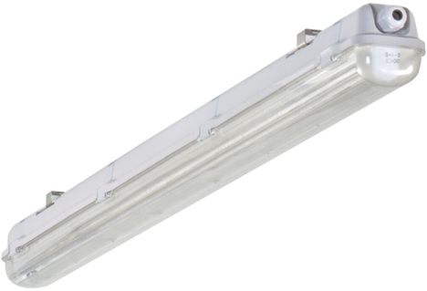 Deckenleuchte MAH PLUS-136 mit 4 LED-Lampen in Frontansicht