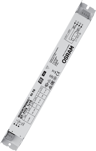 Osram QT-FIT8 Betriebsgerät für LED-Beleuchtung Frontansicht