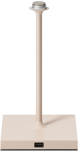 Sigor Nuindie mini Ersatzfuß USB-C 250mm dünenbeige Frontansicht