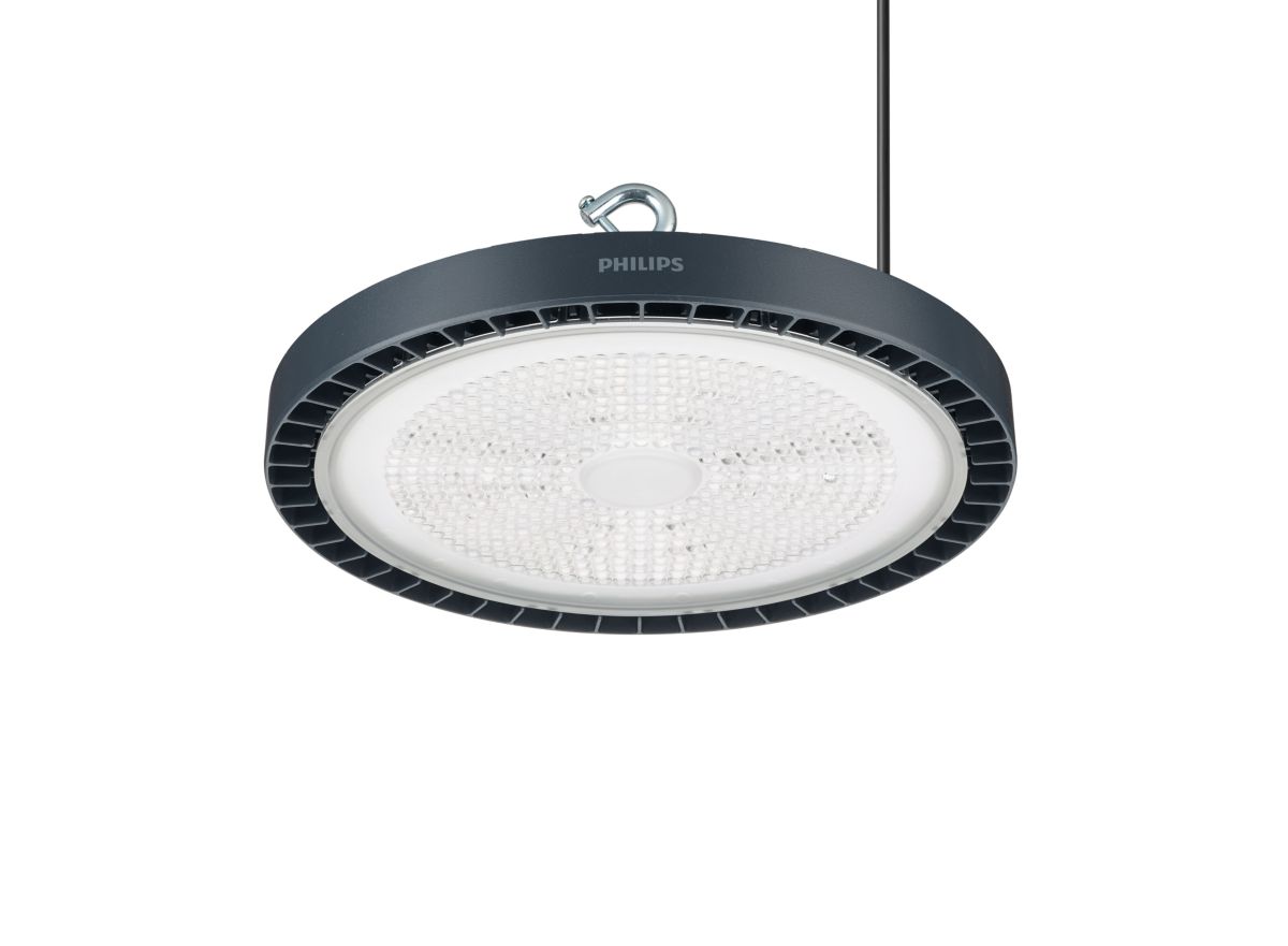Philips BY122P LED-Pendelleuchte mit warmweißem Licht in Frontansicht