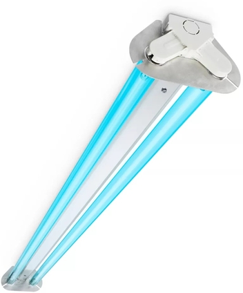 Philips LED-Leuchte TMS030 2xT8 36W/TUV HFP Frontansicht