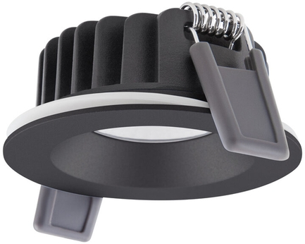 LED-Spotlicht SP AIR FIX P 6W 927 PS DIM IP65 BK Frontansicht