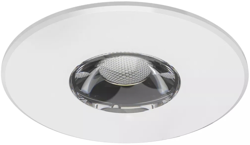 Philips LED-Leuchte RS155B Frontansicht mit warmweißem Licht