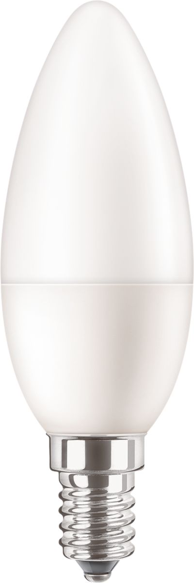 Philips LED-Lampe CorePro candle ND 2.8-25W E14 827 B35 FR Frontansicht